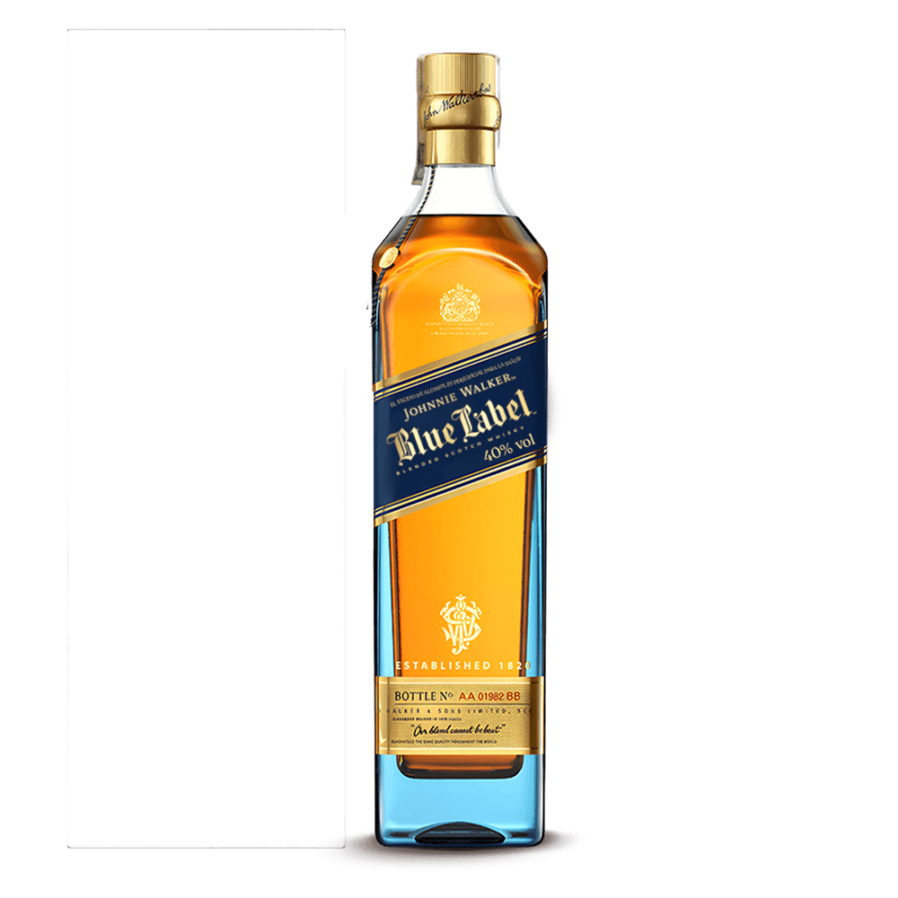 Whisky Johnnie Walker Sello Azul 750 ml