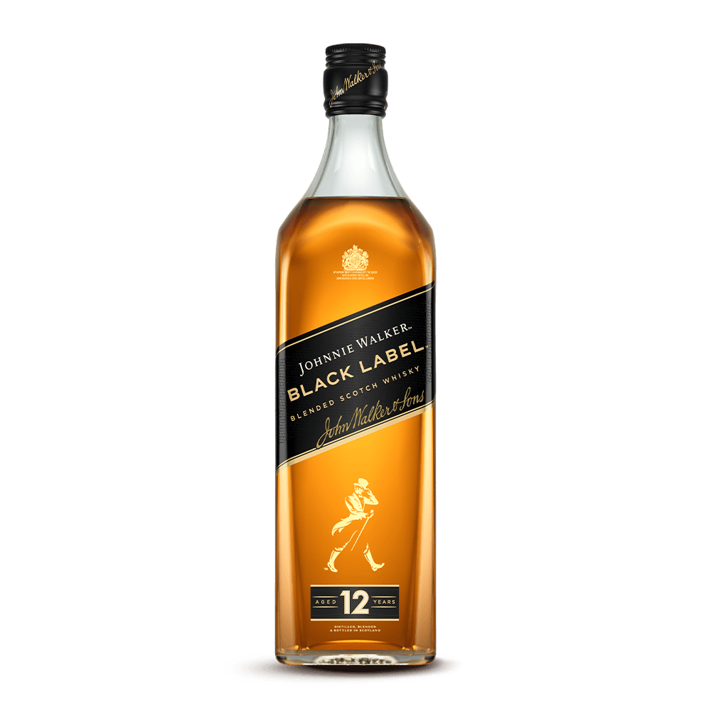 Whisky Johnnie Walker Sello Negro 1000 ml