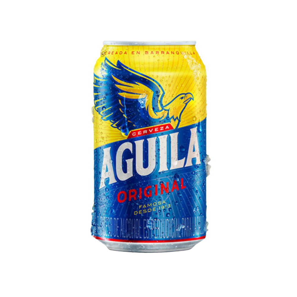 Cerveza Aguila 330 ml Lata