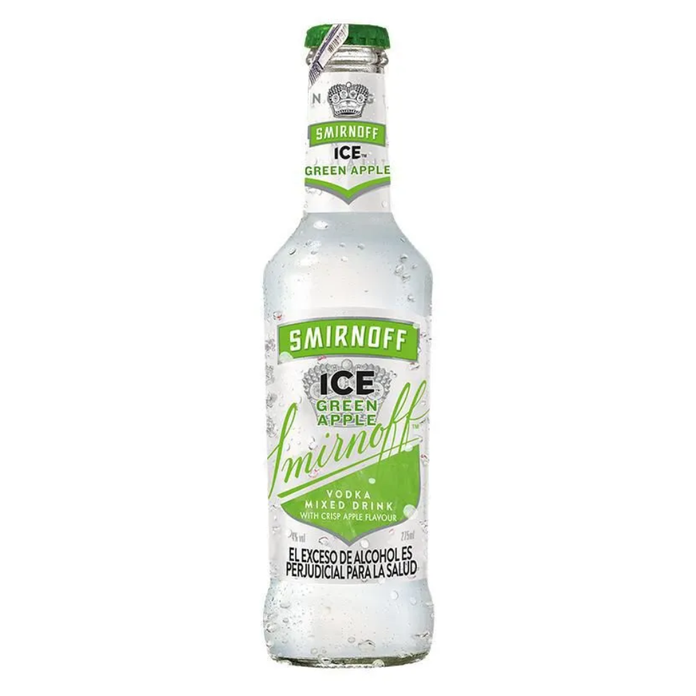 Coctel Smirnoff Apple Botella 275 ml
