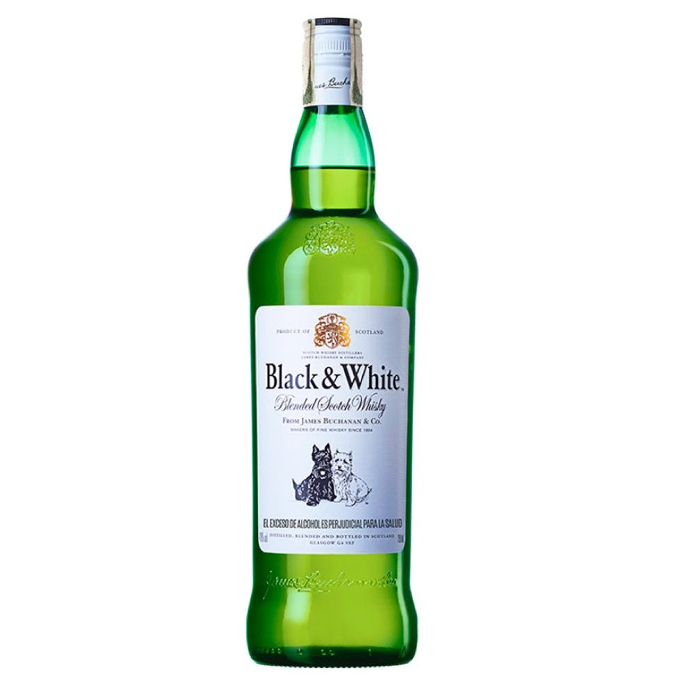 Whisky Black & White 1000 ml