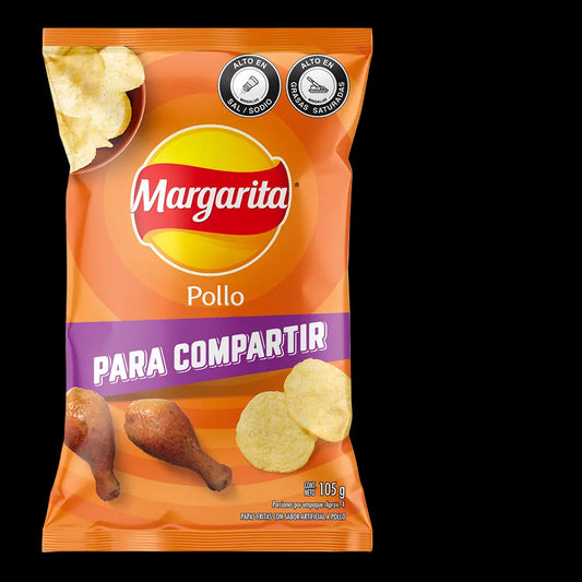 Papas de Pollo Margarita 105 grs