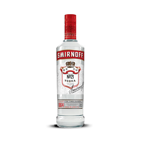Vodka Smirnoff Sello Rojo 700 ml