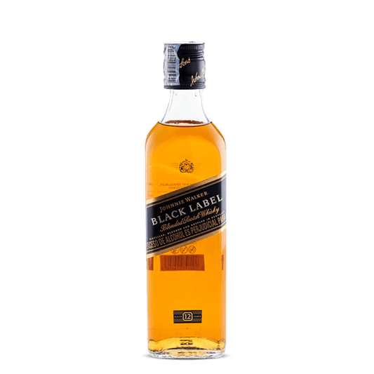 Whisky Johnnie Walker Sello Negro 375 ml
