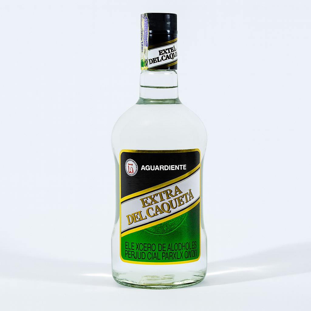 Aguardiente Extra del Caquetá Light Verde 750 ml