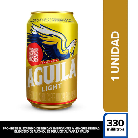Cerveza Águila Light 330 ml