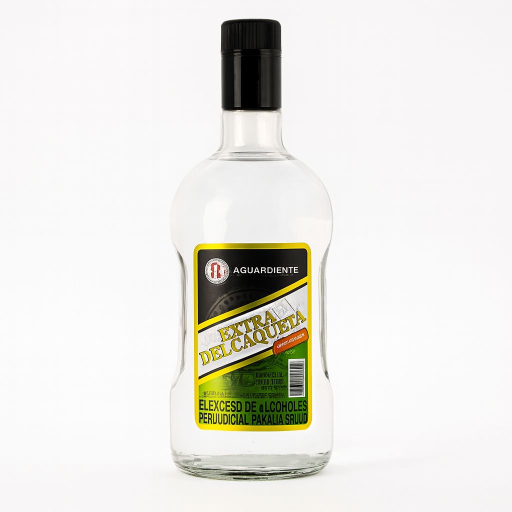 Aguardiente Extra del Caquetá Light Verde 1750 ml