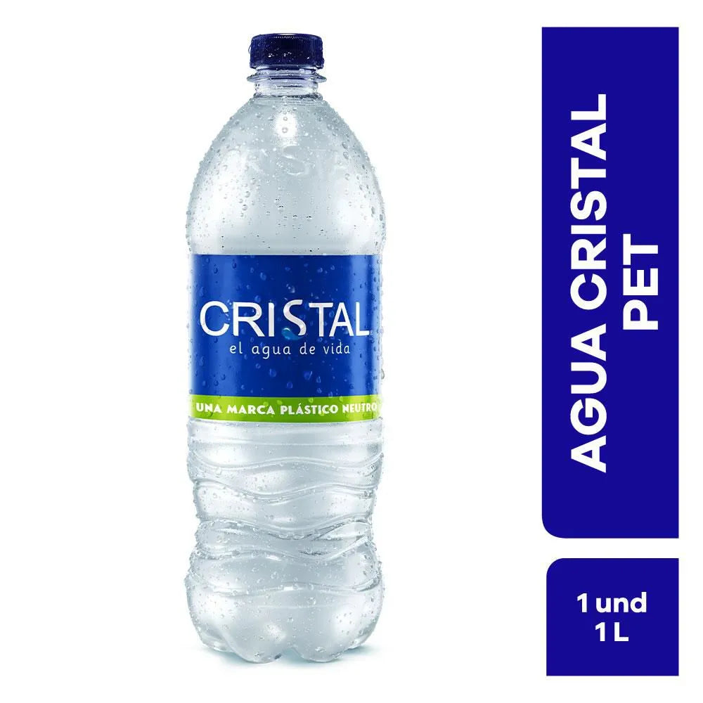 Agua Cristal 1L
