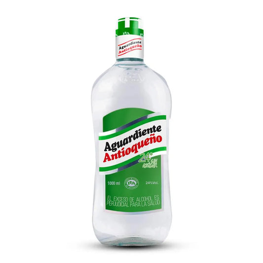 Aguardiente Antioqueño Verde Sin Azúcar 1000 ml