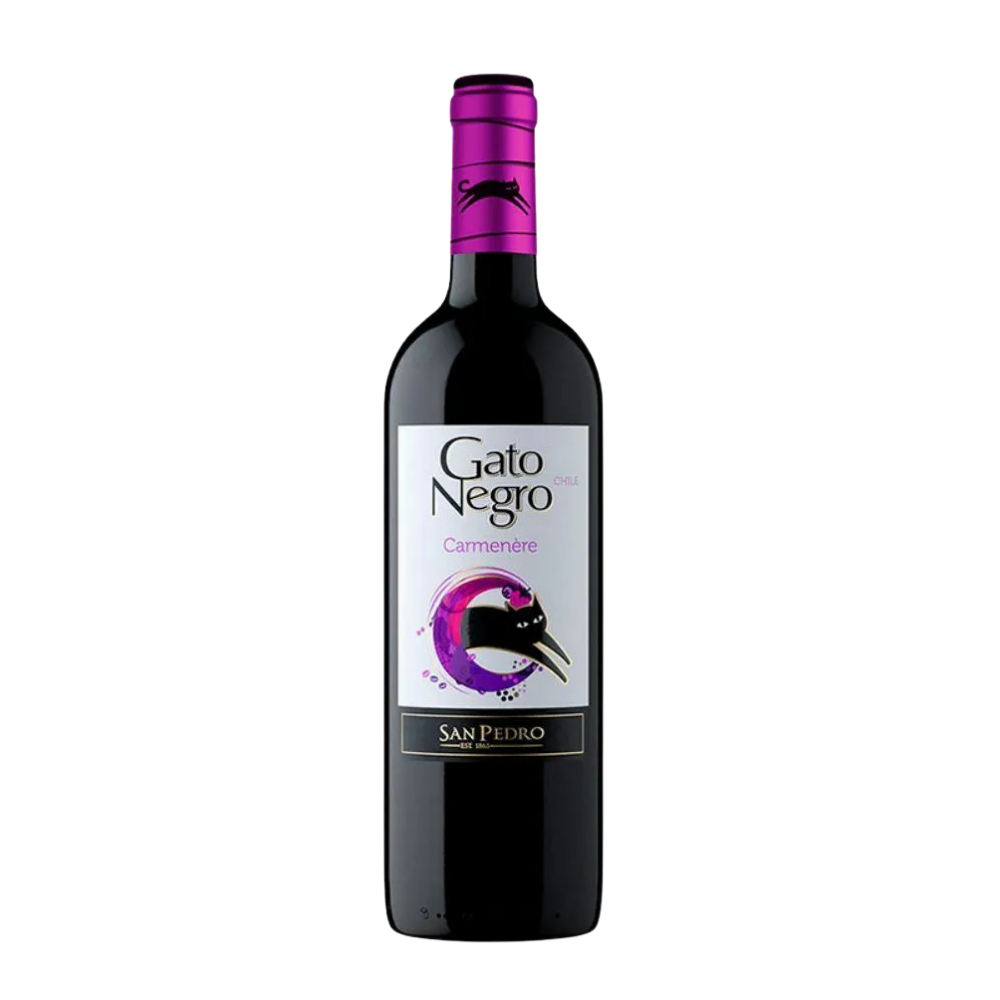 Vino Gato Negro Carmenere 750 ml