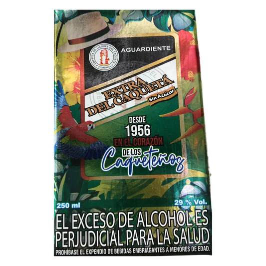 Aguardiente Extra Verde TetraPack 250 ml