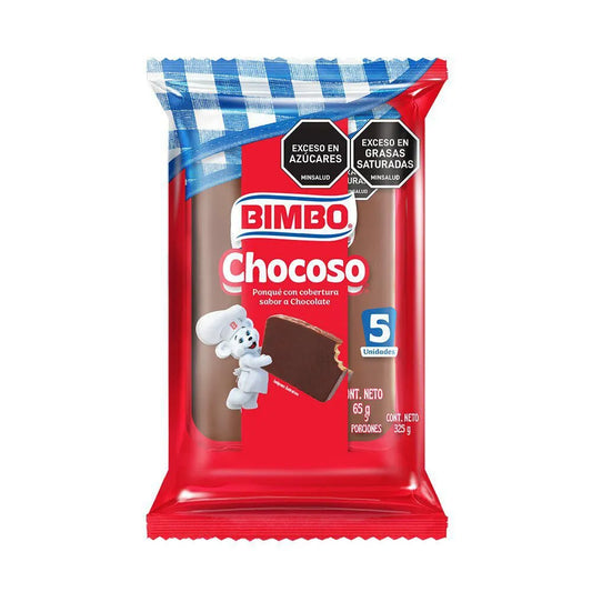 Chocoso Bimbo 5 Unidades