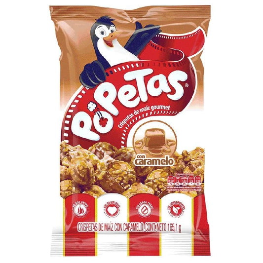 Popetas Mix Caramelo 165 grs
