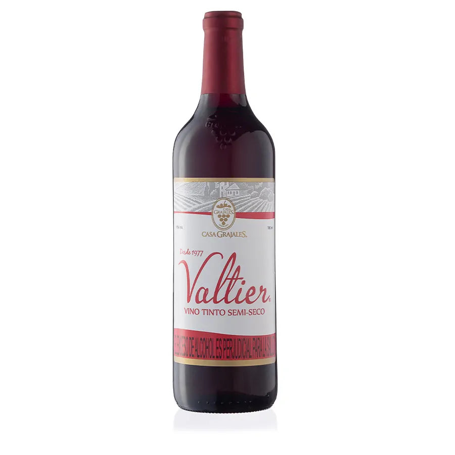 Vino Tinto Valtier Semi-Seco Grajales 750 ml