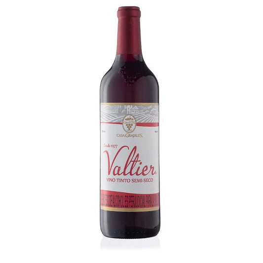 Vino Tinto Valtier Semi-Seco Grajales 750 ml