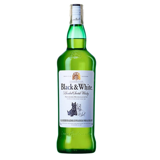 Whisky Black & White 1000 ml