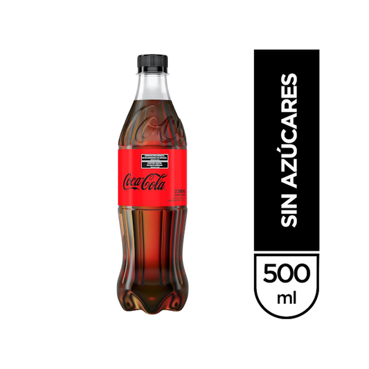 Coca Cola 500 ml Sin Azúcar