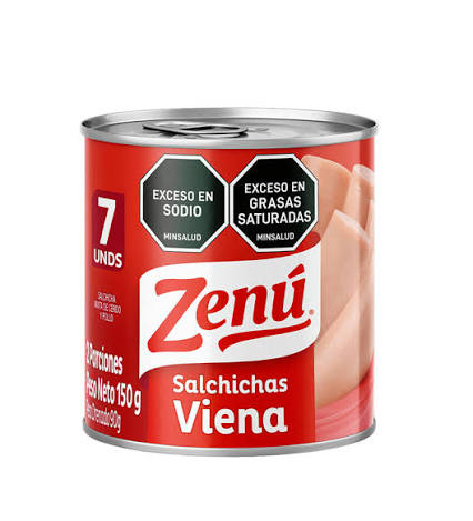 Salchichas Zenú Viena 150g